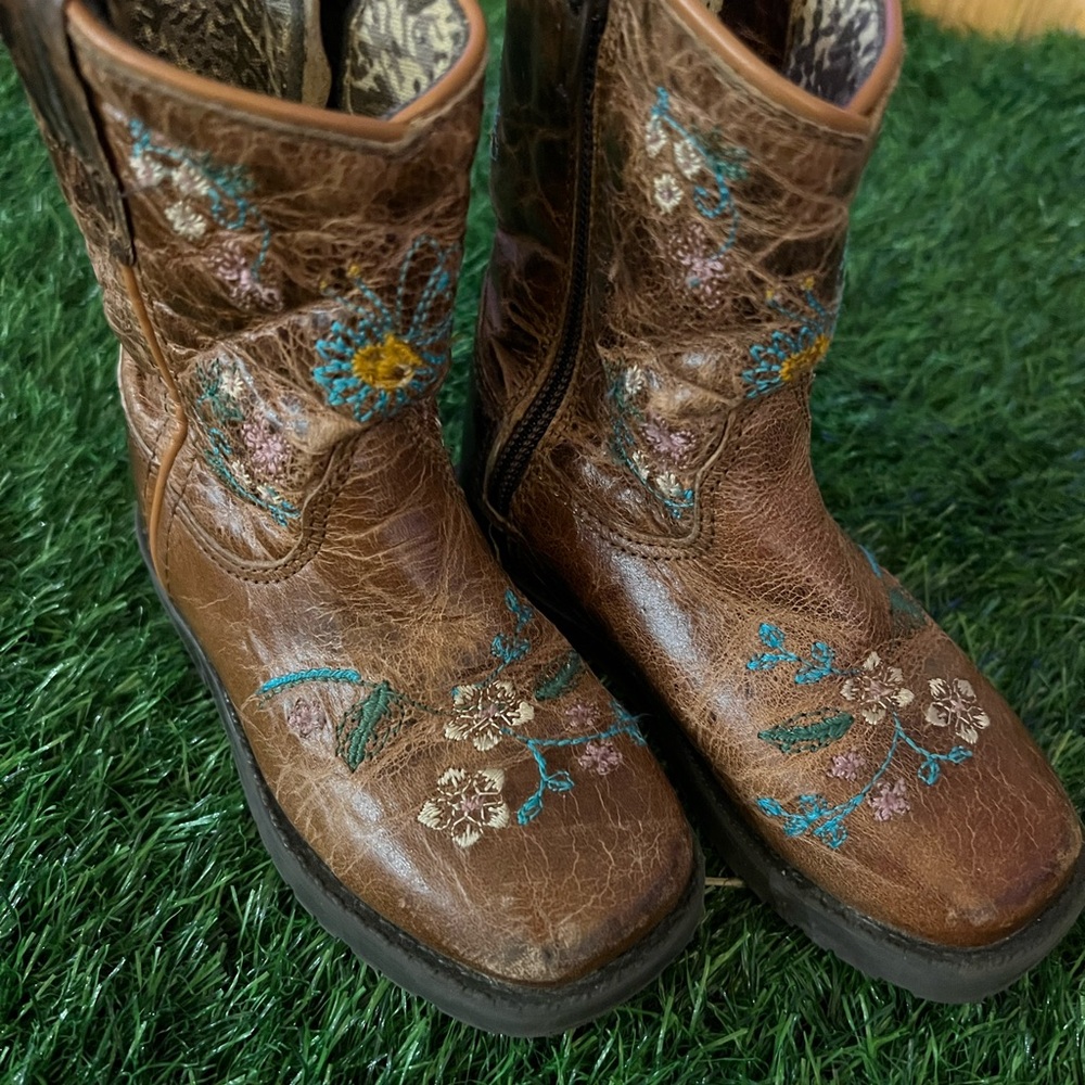 Brown Leather Boots
